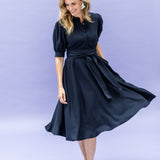NETTY tencel navy